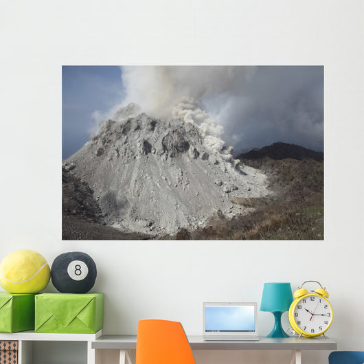 Degassing Rerombola Lava Dome Wall Decal Design 3