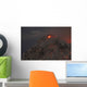 Glowing Summit Rerombola Lava Wall Decal