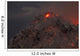 Glowing Summit Rerombola Lava Wall Decal