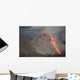 Incandescent Rockfall Rerombola Lava Wall Decal Design 1