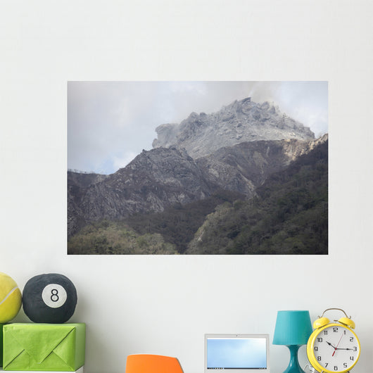 Degassing Rerombola Lava Dome Wall Decal Design 1