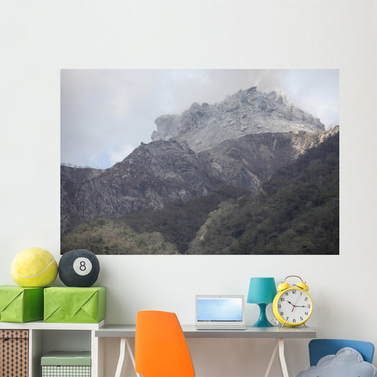 Degassing Rerombola Lava Dome Wall Decal Design 1