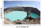 Colorful Crater Lakes Kelimutu Wall Decal Design 4