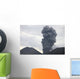 Ash Cloud Rising from Wall Decal Design 24