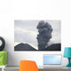 Ash Cloud Rising from Wall Decal Design 24