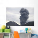 Ash Cloud Rising from Wall Decal Design 24