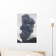 Ash Cloud Rising from Wall Decal Design 23