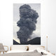 Ash Cloud Rising from Wall Decal Design 23
