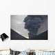 Ash Cloud Rising from Wall Decal Design 22