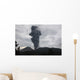 Ash Cloud Rising from Wall Decal Design 19