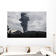 Ash Cloud Rising from Wall Decal Design 19