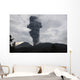Ash Cloud Rising from Wall Decal Design 19