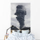 Ash Cloud Rising from Wall Decal Design 18