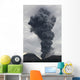 Ash Cloud Rising from Wall Decal Design 17