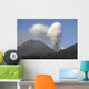 Ash Cloud Rising from Wall Decal Design 16