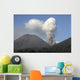 Ash Cloud Rising from Wall Decal Design 16