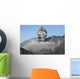 Ash Cloud Rising from Wall Decal Design 15