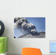 Ash Cloud Rising from Wall Decal Design 14