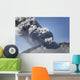 Ash Cloud Rising from Wall Decal Design 14