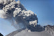 Ash Cloud Rising from Wall Decal Design 14