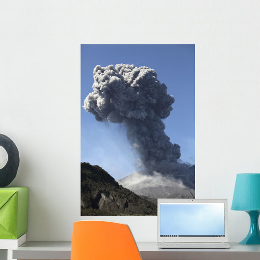 Ash Cloud Produced Powerful Wall Decal