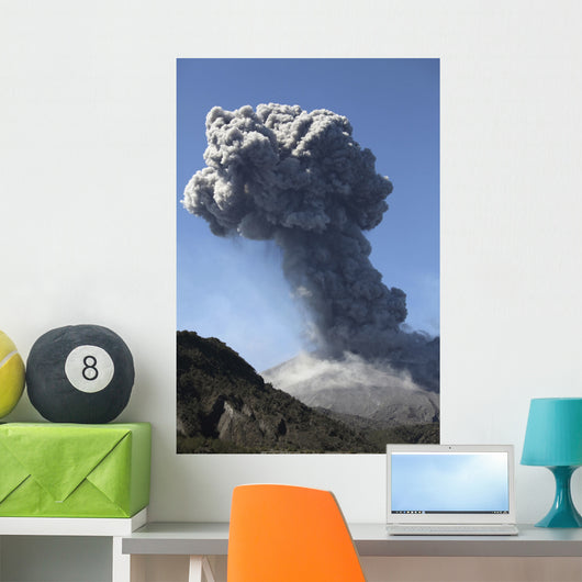 Ash Cloud Produced Powerful Wall Decal