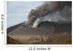 Emission Ash from Sakurajima Wall Decal