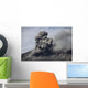 Dark Ash Cloud Rising Wall Decal