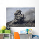 Dark Ash Cloud Rising Wall Decal