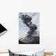 Explosive Eruption Sakurajima Volcano Wall Decal Design 4
