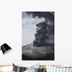 Explosive Eruption Sakurajima Volcano Wall Decal Design 3