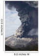 Explosive Vulcanian Eruption Sakurajima Wall Decal