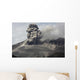 Explosive Eruption Sakurajima Volcano Wall Decal Design 2