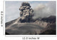 Explosive Eruption Sakurajima Volcano Wall Decal Design 2