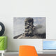 Explosive Eruption Sakurajima Volcano Wall Decal Design 1