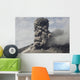 Explosive Eruption Sakurajima Volcano Wall Decal Design 1