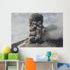 Explosive Eruption Sakurajima Volcano Wall Decal Design 1