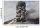 Explosive Eruption Sakurajima Volcano Wall Decal Design 1