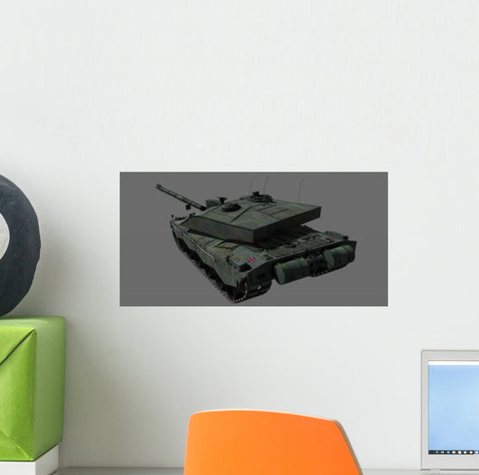 Rear British Challenger Ii Wall Decal