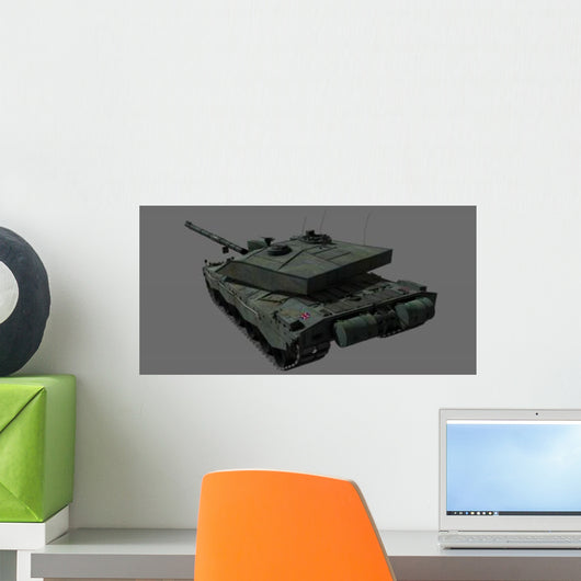 Rear British Challenger Ii Wall Decal