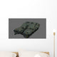 Front British Challenger Ii Wall Decal