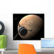 Orion-drive Spacecraft Approaching Mars Wall Decal