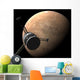 Orion-drive Spacecraft Approaching Mars Wall Decal