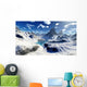 Terragen Render Imaginary Mountain Wall Decal