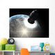Orion-drive Spacecraft Leaving Earth Wall Decal