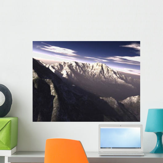 Terragen Render Kitt Peak Wall Decal