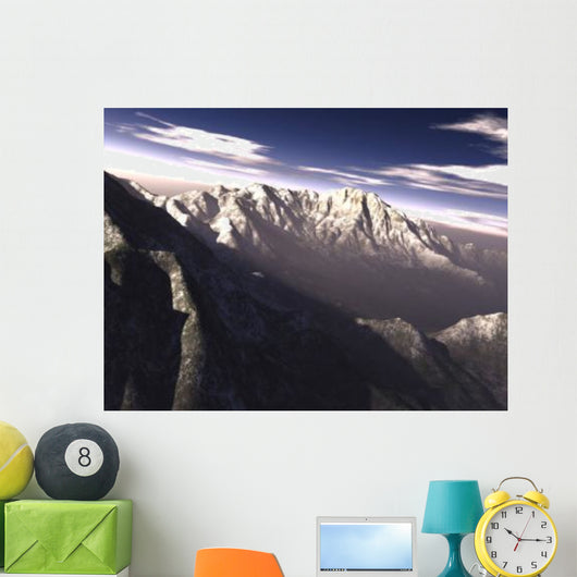 Terragen Render Kitt Peak Wall Decal