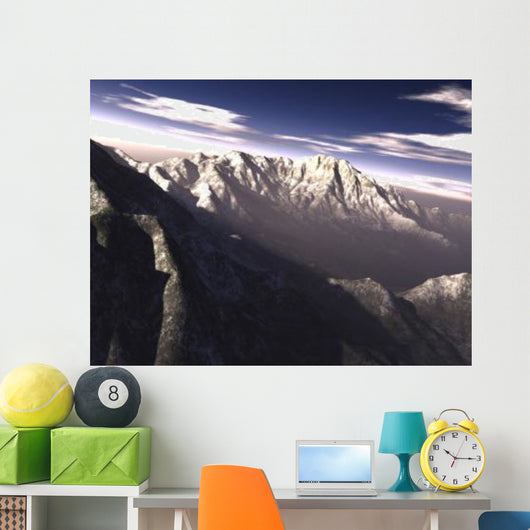 Terragen Render Kitt Peak Wall Decal