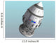 Orion-drive Spacecraft Standard Configuration Wall Decal