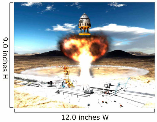 Orion-drive Spacecraft Using Atomic Wall Decal